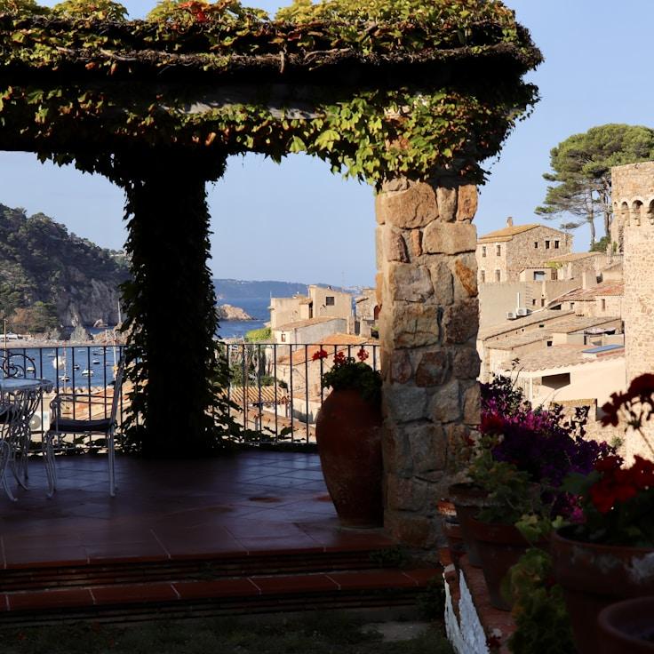 Entertainment zone at night in France